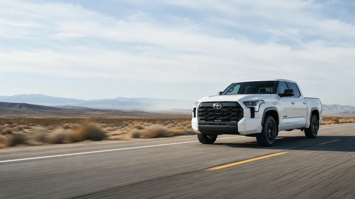 A Toyota Tundra in West Palm Beach, FL
