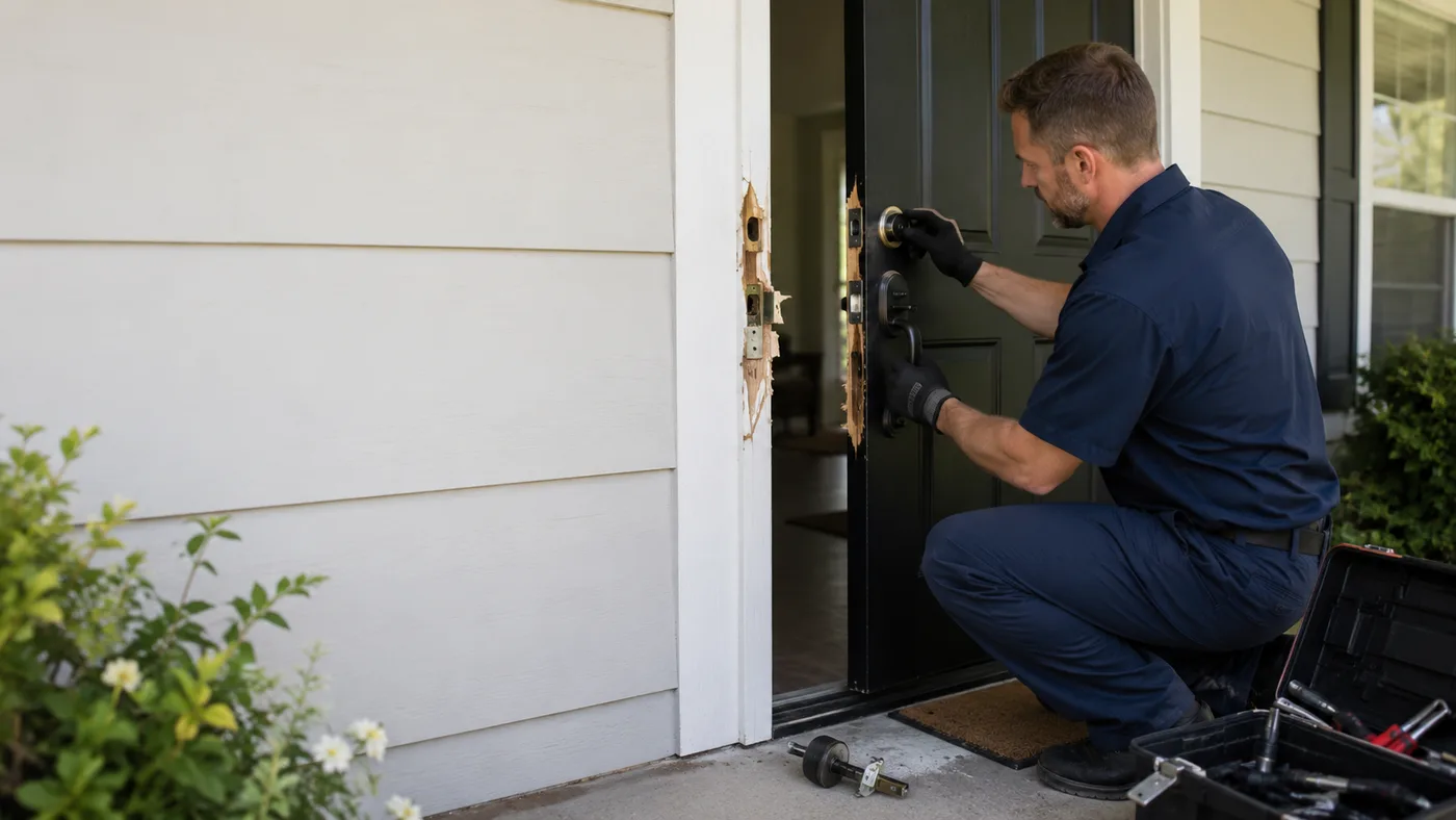 Lock Change & Door Repair After a Break-In